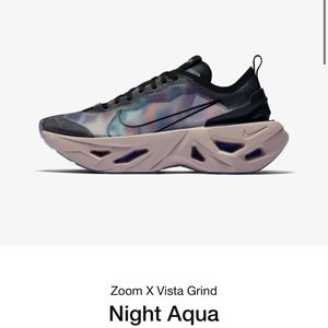 NIKE womens ZoomX va vista Grind SP aqua size 9.5
